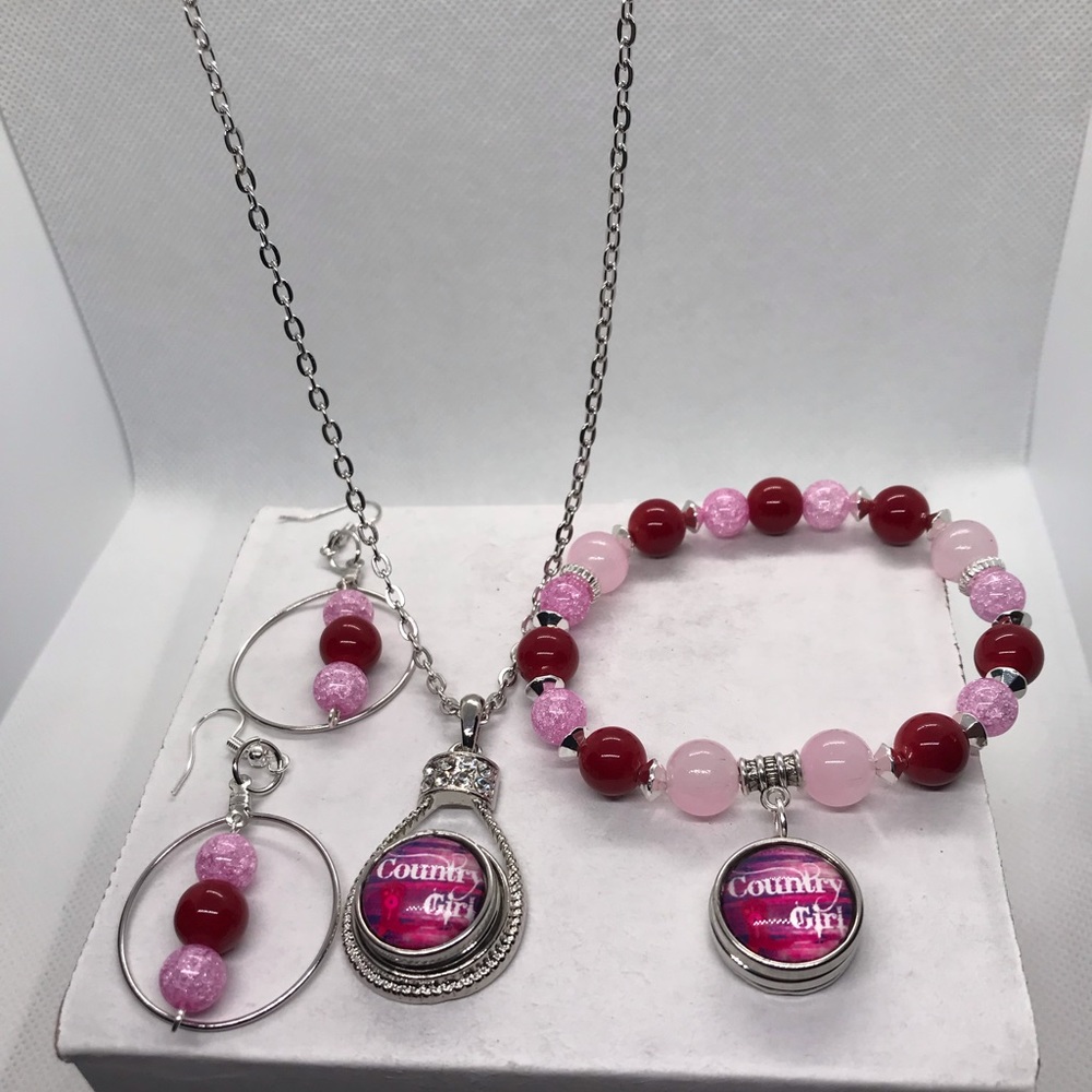Country Girl Charm Bracelet Set